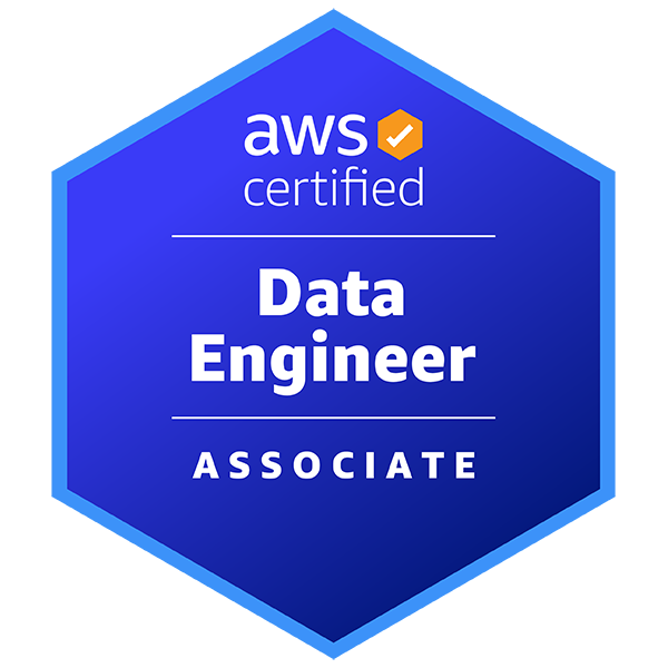 AWS Certified Data Engineer Associate certificate
